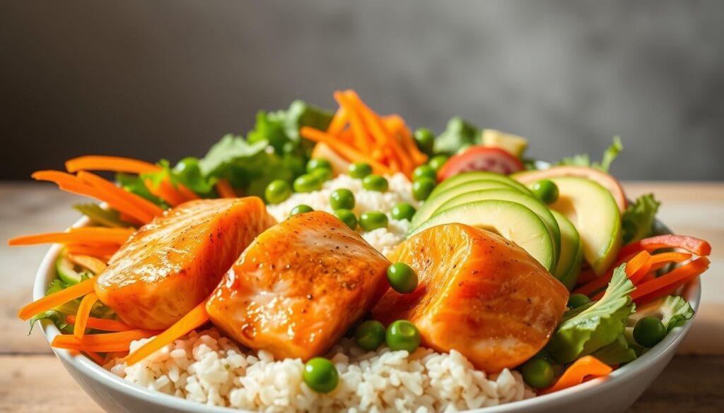 flavor-packed bowl assembly Salmon Rice Bowls Recipes