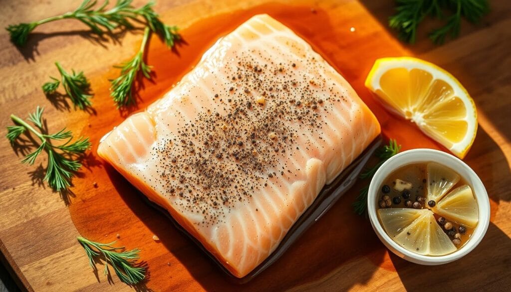 seasoning and marinating salmon Salmon Rice Bowls Recipes