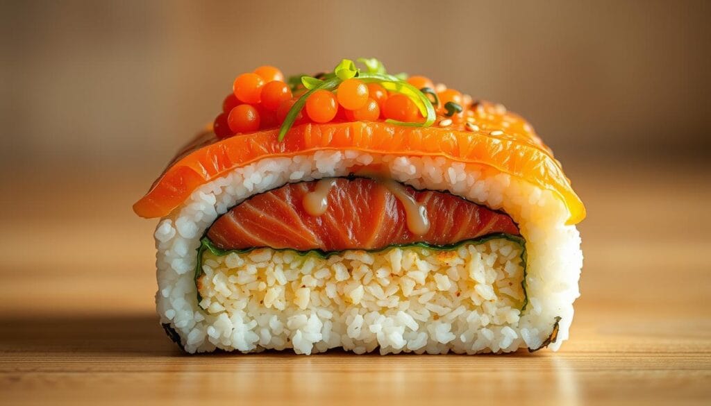 sushi bake layering sushi bake layering
