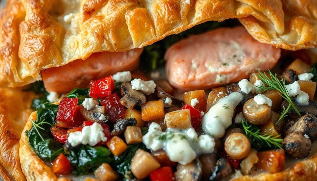 Creative Salmon Wellington Fillings salmon wellington recipe