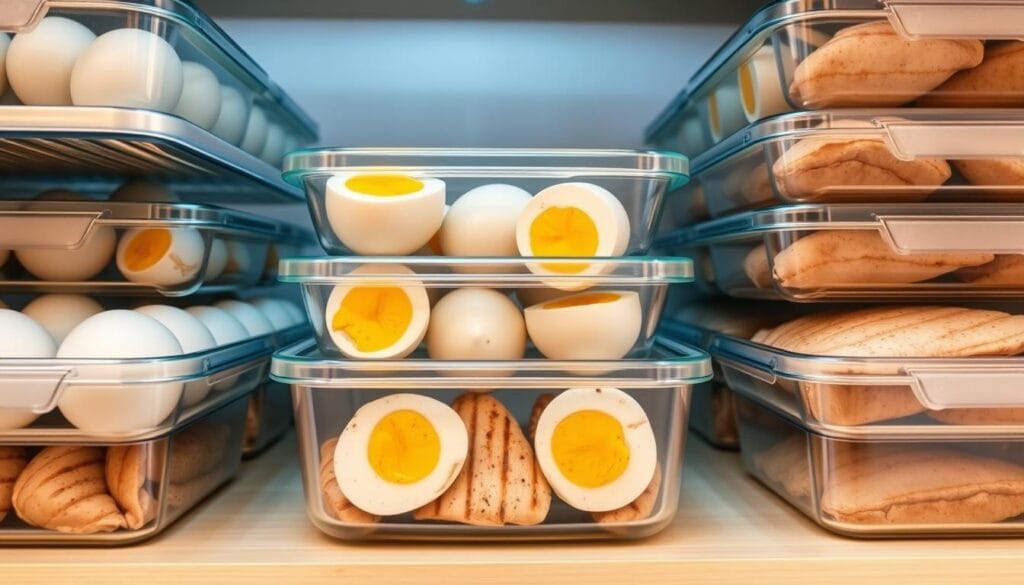 Eggs and Chicken Meal Prep Storage Eggs and Chicken Meal Prep Storage