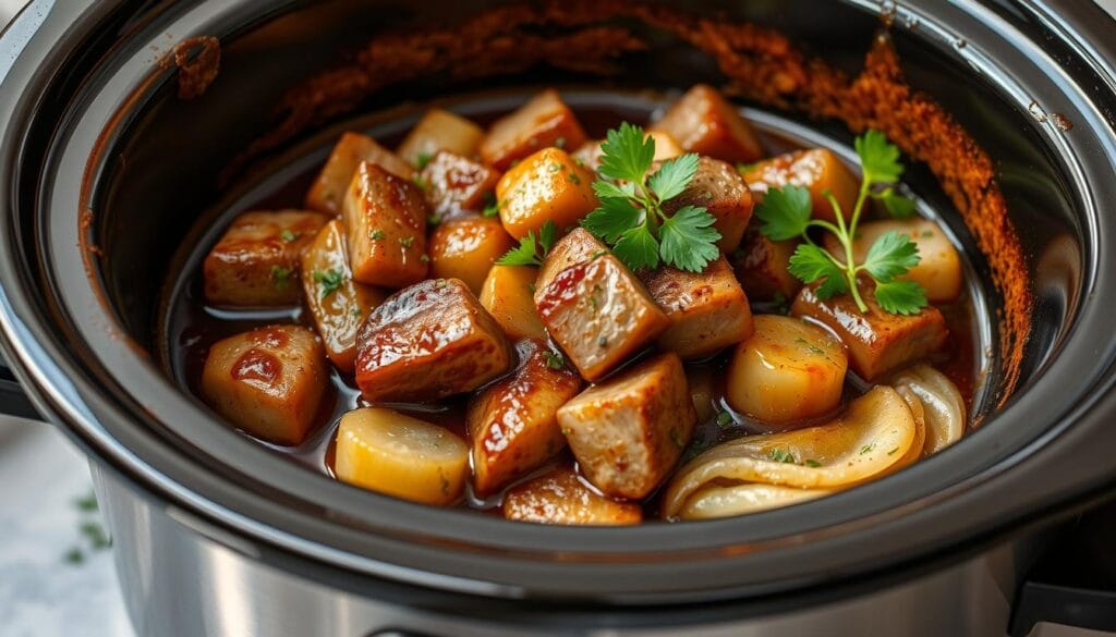 french onion cube steak crockpot Cube Steak Recipes for Your Crockpot