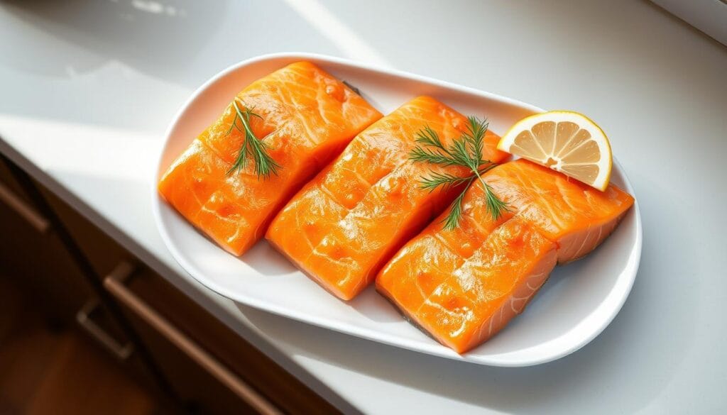 salmon steaks salmon steaks